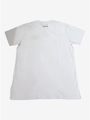 2. T-shirt logata Bianco