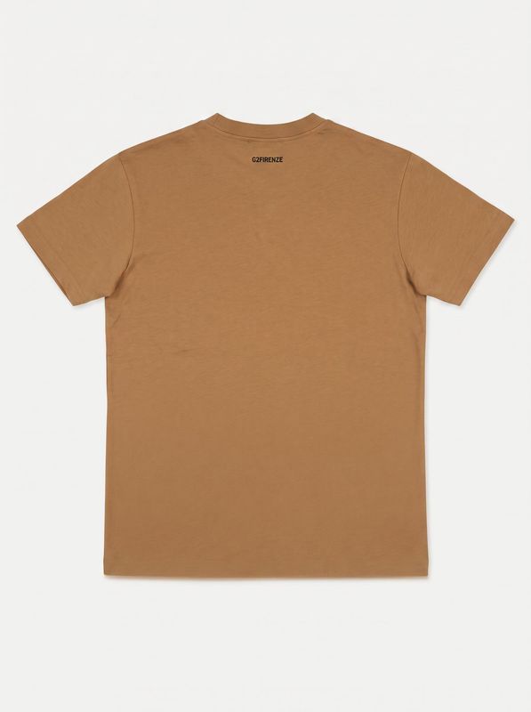 2. Logo T-shirt Brown G2 Firenze graphic