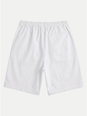2. Bermuda in cotone Bianco
