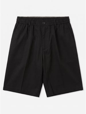 1. Bermuda in cotone Nero