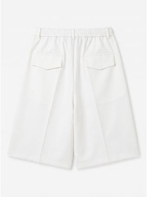 2. Bermuda in tessuto Bianco