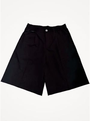 1. Bermuda in tessuto Nero