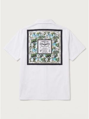 2. Camicia logata Panna