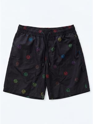 1. Costume mare logato Nero