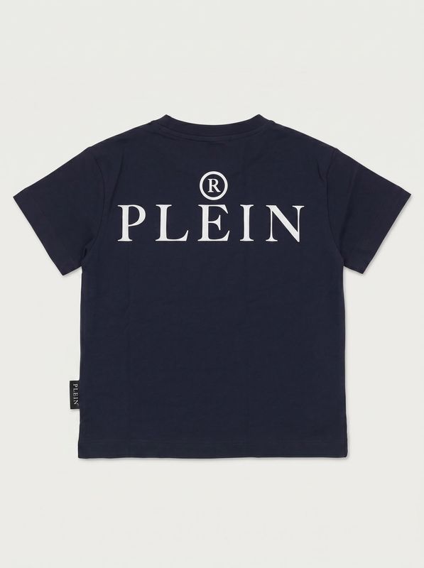 2. T-shirt logata Blu Philipp Plein bth045