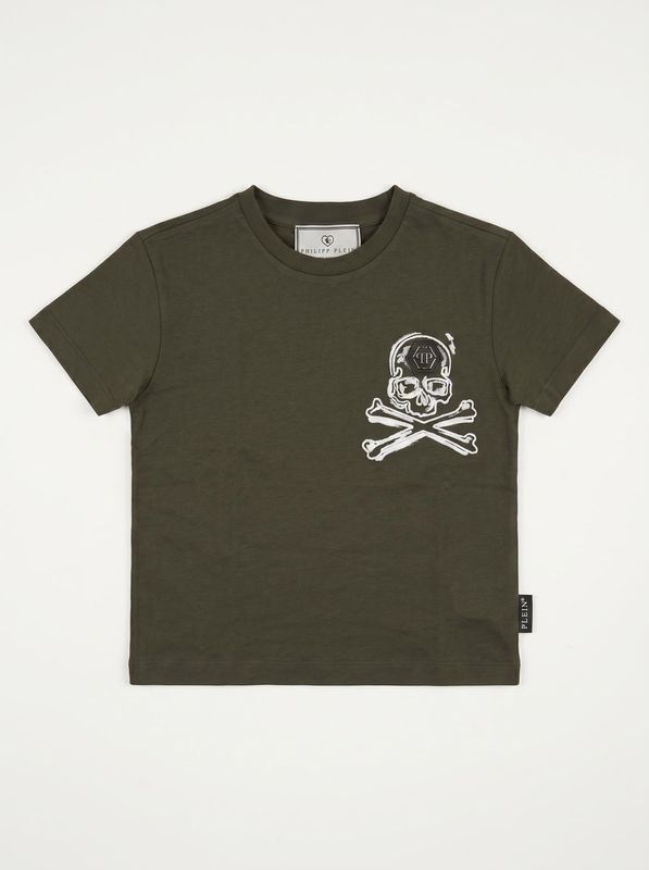 T-shirt logata Verde Philipp Plein