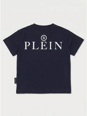 2. T-shirt logata Blu