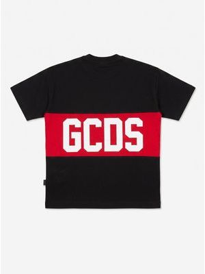 2. T-shirt con logo centrale Nero