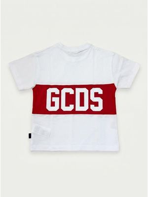 2. Half-sleeved T-shirt with central logo White