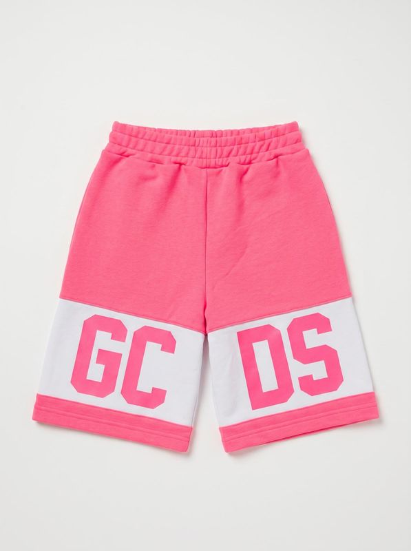 2. Bermuda logato Fuxia Fluo GCDS zoujql589