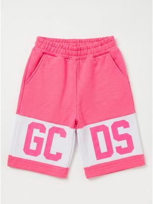 1. Bermuda logato Fuxia Fluo