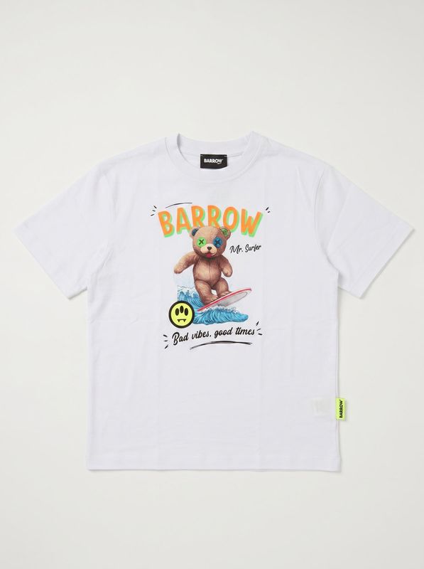 Logo T-shirt White Barrow