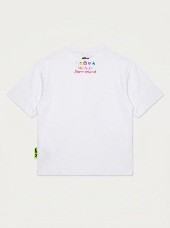 2. Logo T-shirt White Barrow bkjgth132