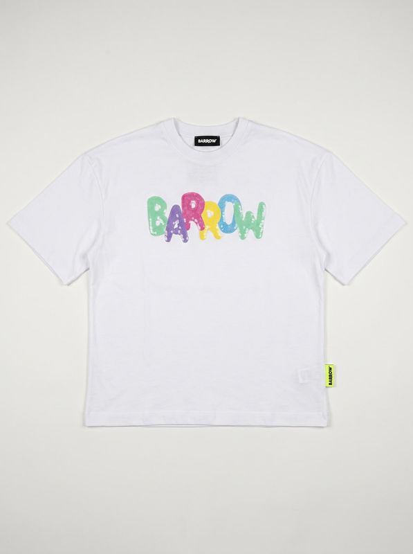 Logo T-shirt White Barrow