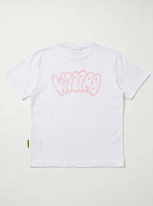 2. T-shirt logata Bianco Barrow bkjgth063