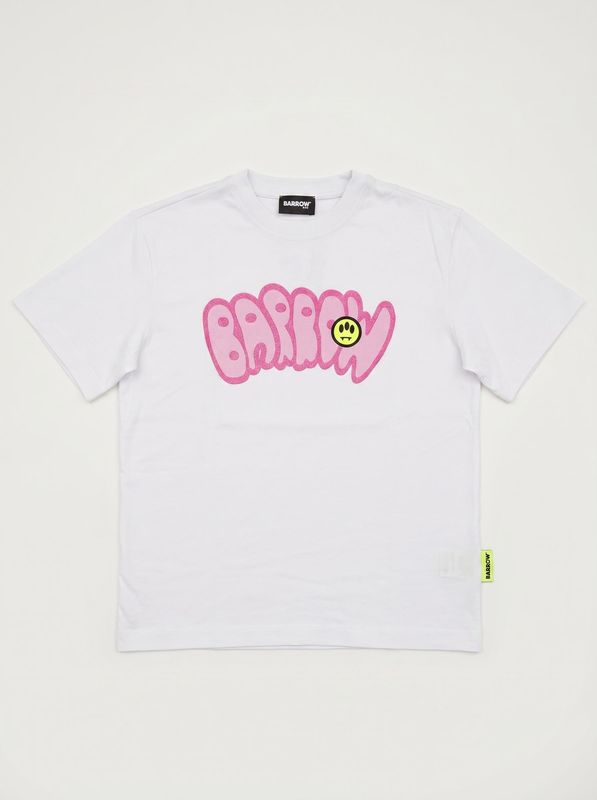 Logo T-shirt White Barrow