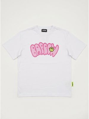 1. T-shirt logata Bianco