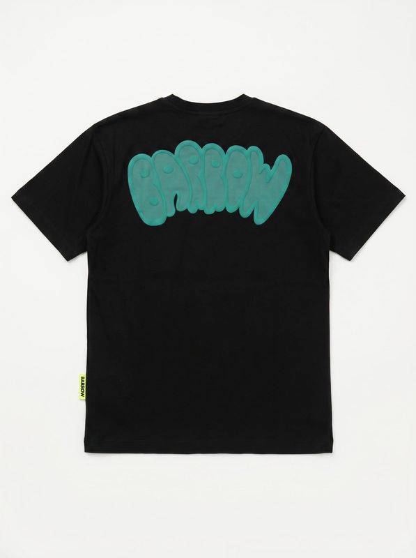 2. T-shirt logata Nero Barrow bkjuth007
