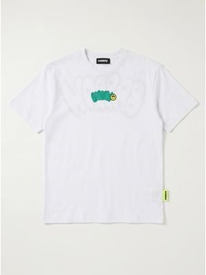 1. T-shirt logata Bianco