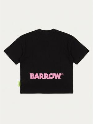 2. T-shirt con logo laterale Nero