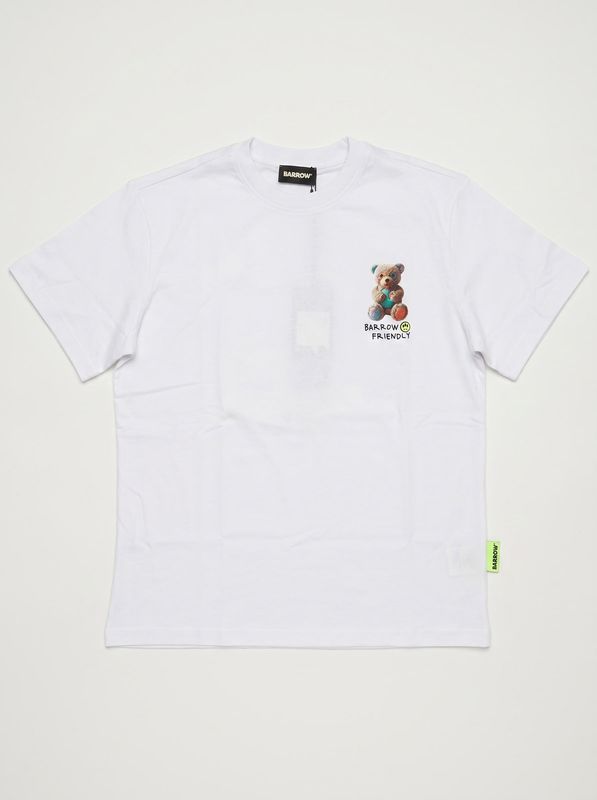Logo T-shirt White Barrow