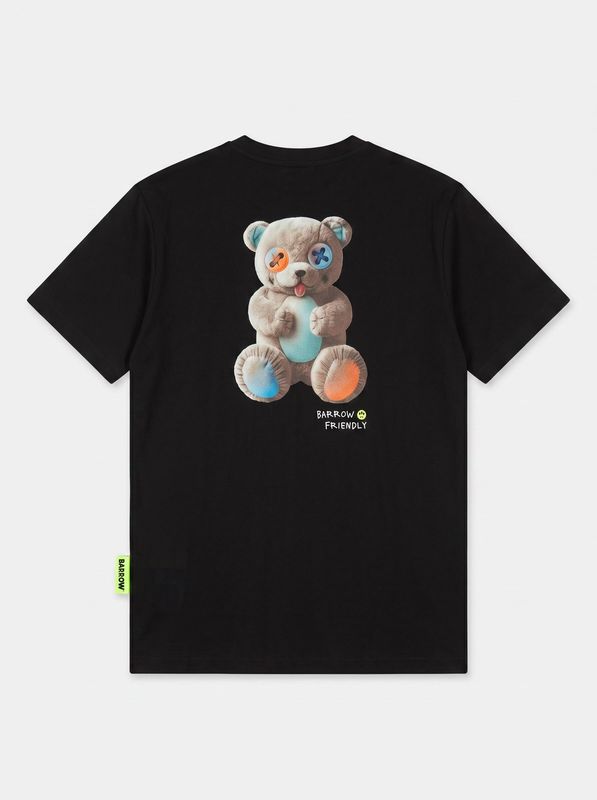 2. T-shirt logata Nero Barrow bkjuth003