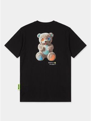 2. T-shirt logata Nero