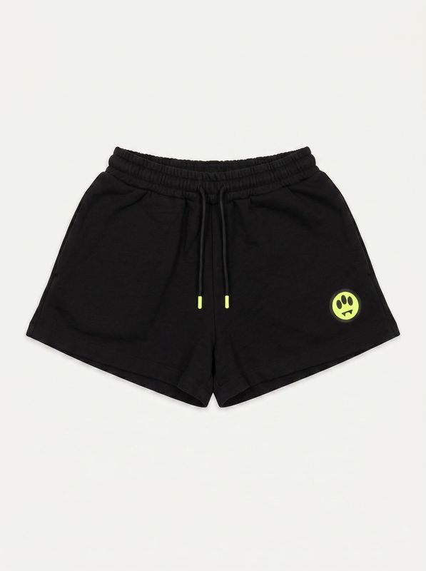 Shorts with side logo Black Barrow
