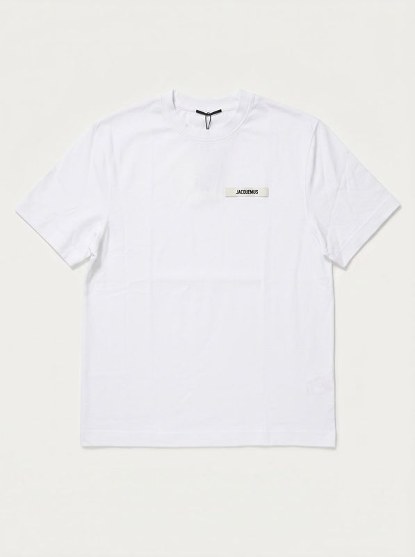 Solid color T-shirt White Jacquemus