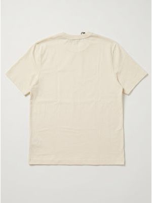 2. Solid color T-shirt Beige
