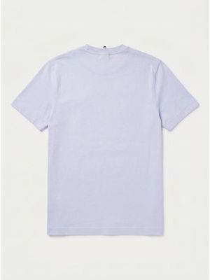 2. Solid color T-shirt Celeste
