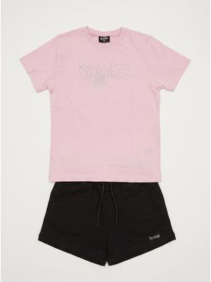1. Complete with logo Pink-Black