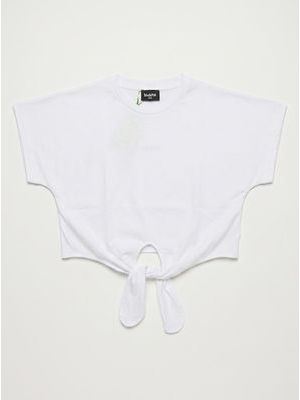 1. T-shirt crop Bianco
