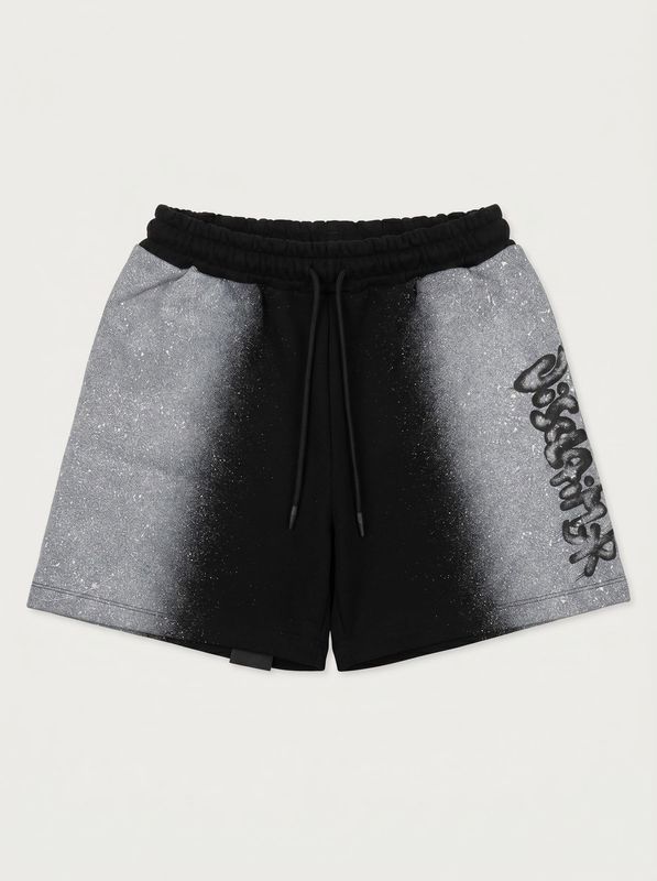 Shorts con stampa Nero Disclaimer