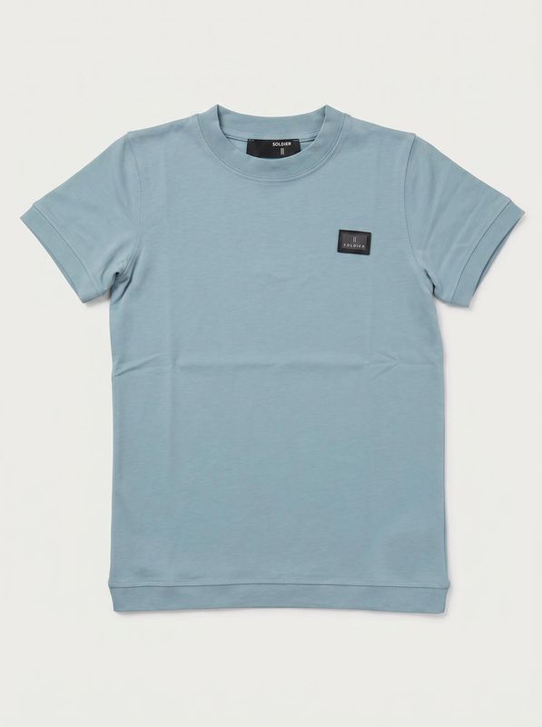 One-color T-shirt with side logo Tiffany Soldier