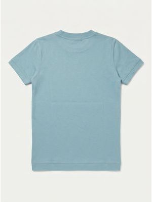 2. T-shirt unica tinta con logo laterale Tiffany