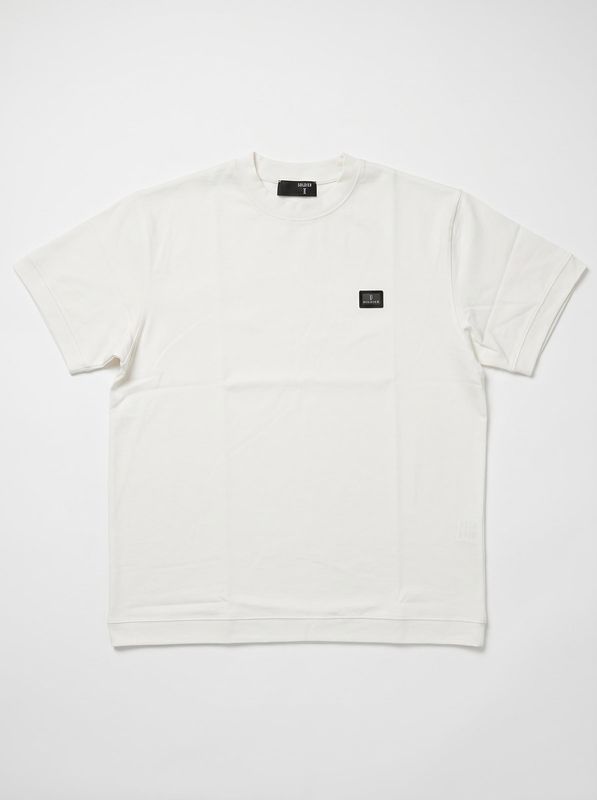 One-color T-shirt with embossed side logo White Soldier