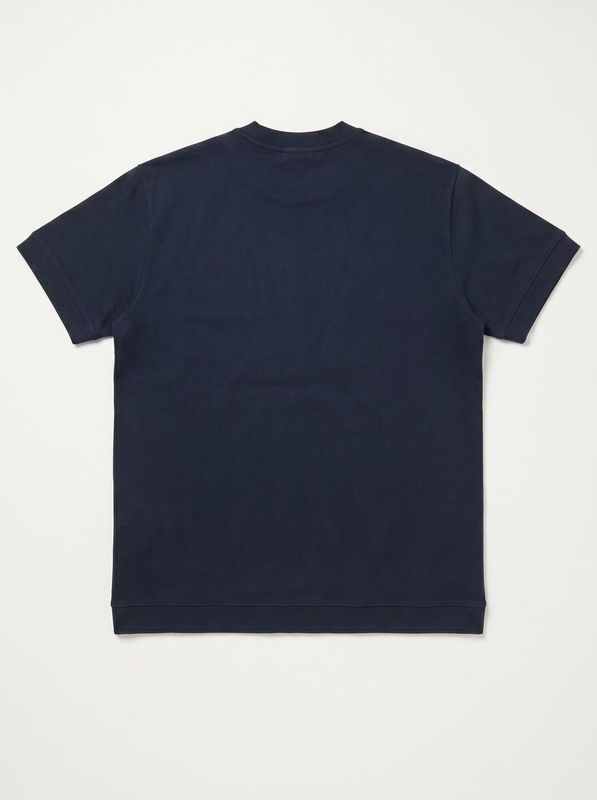 2. One-color T-shirt with embossed side logo Black Soldier sol.33