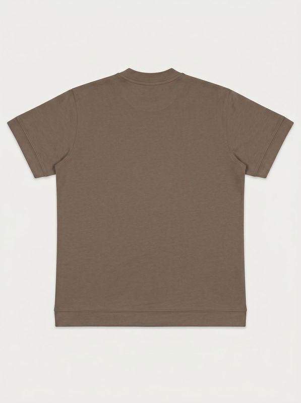2. One-color T-shirt with embossed side logo Turtledove Soldier sol.33