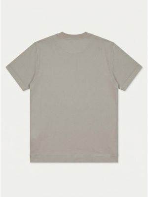 2. One-color T-shirt with embossed side logo Grey