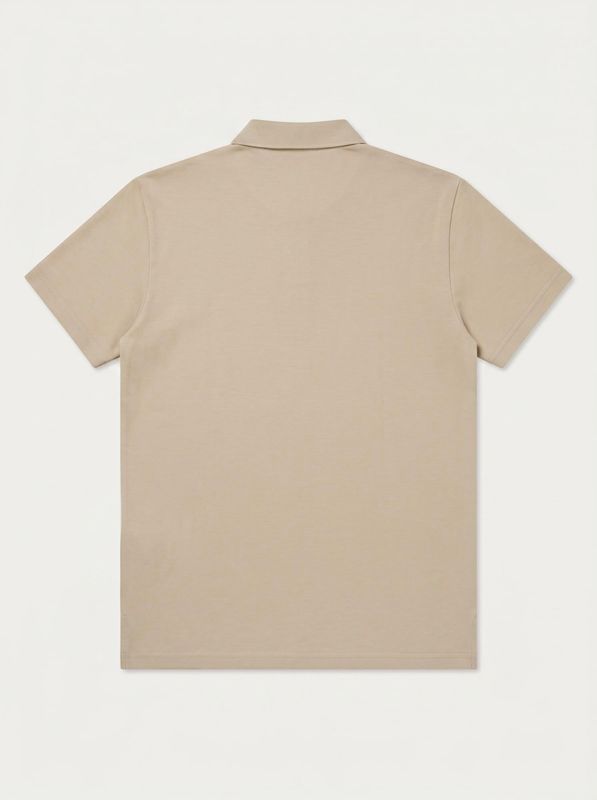 2. Polo con logo laterale Beige Soldier sol.49