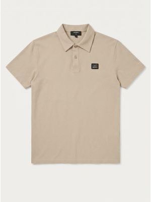 1. Polo con logo laterale Beige