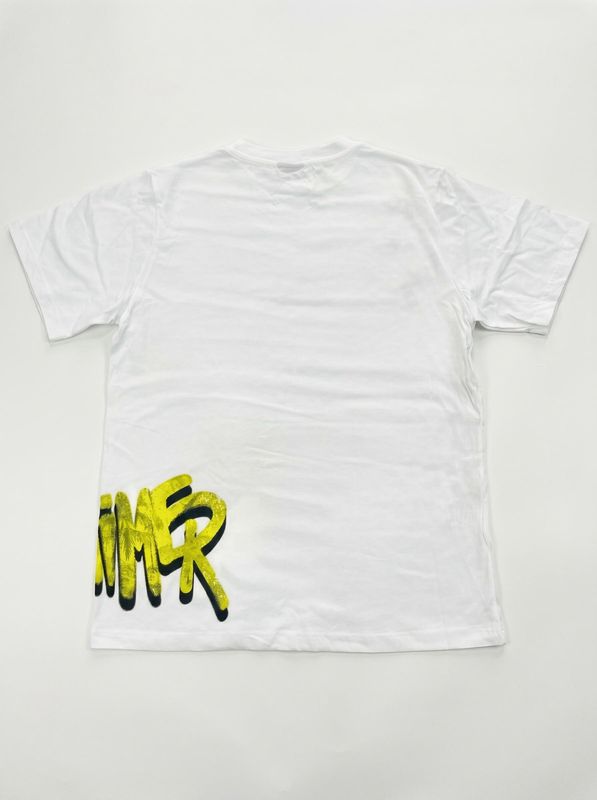 2. Solid color T-shirt White Disclaimer k58859