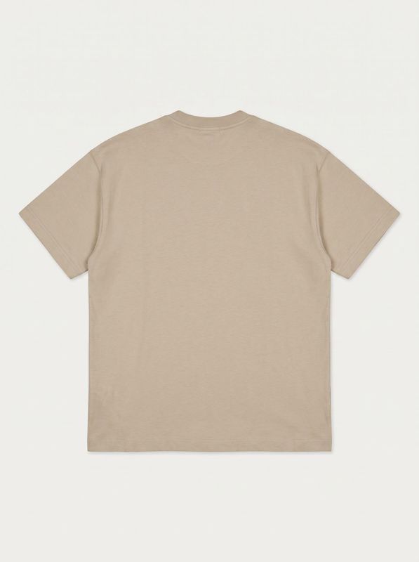 2. Plain T-shirt with print Beige Disclaimer k58854