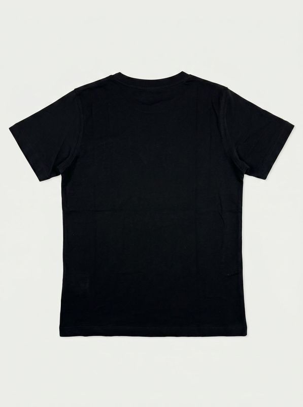 2. Solid color T-shirt Black Disclaimer k58844