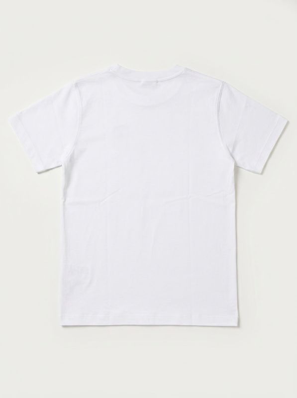 2. Solid color T-shirt with logo White Disclaimer k58802
