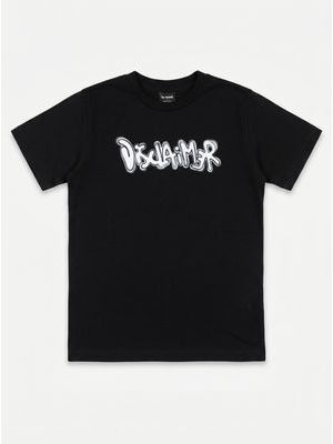 1. Solid color T-shirt with logo Black-White