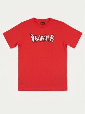 1. Solid color T-shirt with logo Red