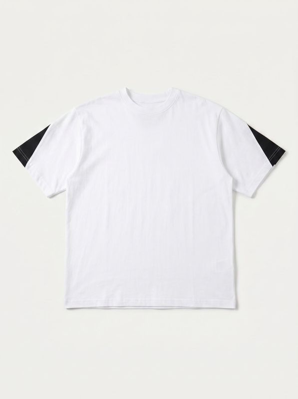 T-shirt tinta unita Bianco Disclaimer