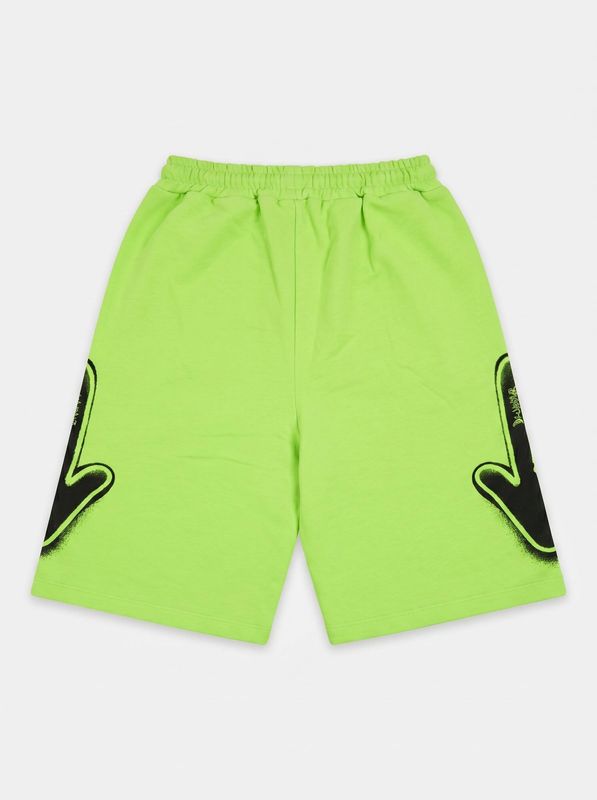 2. Bermuda logato Lime Disclaimer k58801